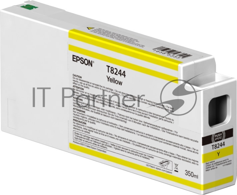 Картридж Singlepack Yellow T824400 UltraChrome HDX/HD 350ml