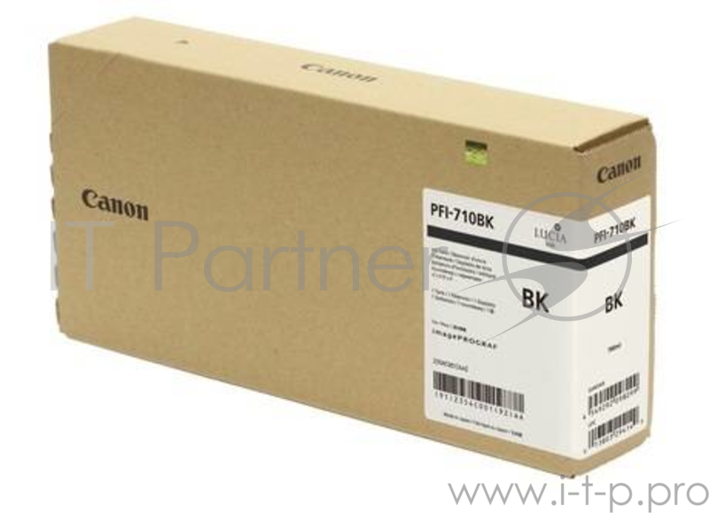 Картридж CANON PFI-710 BK черный