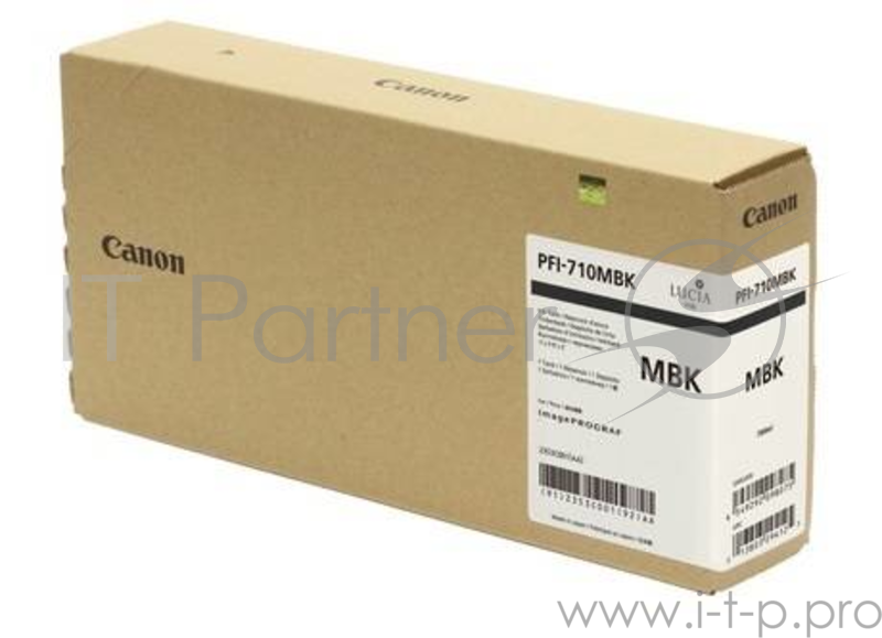 Картридж CANON PFI-710 MBK матовый черный