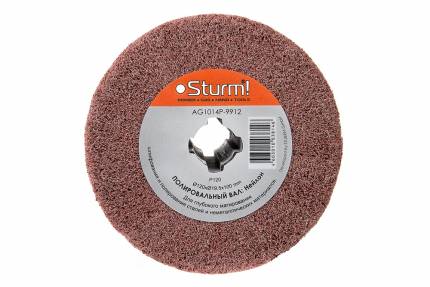 Щетки для дрелей и УШМ Sturm AG1014P-9912 Щетка Нейлон, P120, d118 мм, глубокое матирование, шлиф-е и полировка мет. и немет AG1014P-9912