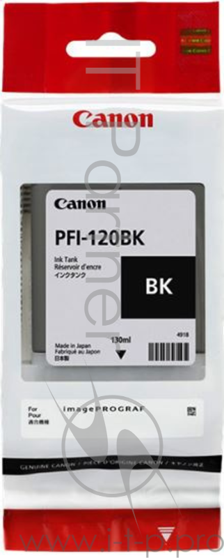 Картридж струйный Canon PFI-120 BK 2885C001 черный для Canon Canon imagePROGRAF TM-200/205