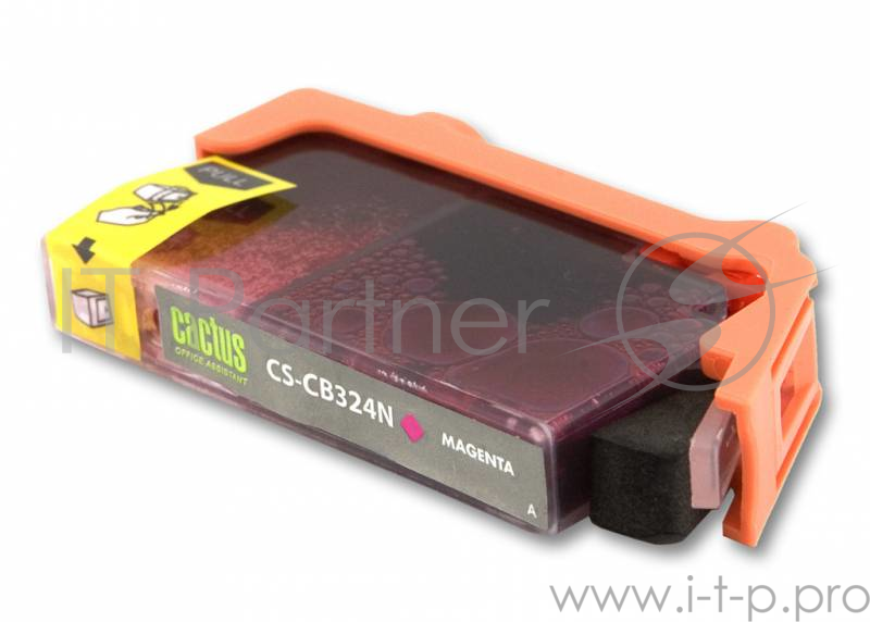 Картридж струйный Cactus CS-CB324N пурпурный для №178XL HP PhotoSmart B8553/C5383/C6383/D5463 (14,6m