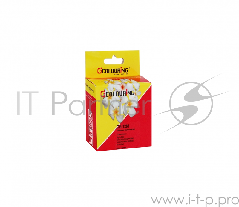 Картридж CG-1281 для Epson S22/SX125/SX130/SX420W/SX425W/ BX305F/BX305FW Black пигмент Colouring