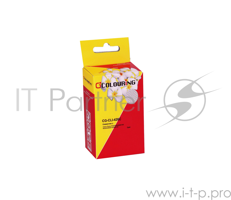 Картридж CG-CLI-426C для принтеров Canon IP4840/MG5140/MG5240/MG6140/MG Cyan с чипом водн Colouring