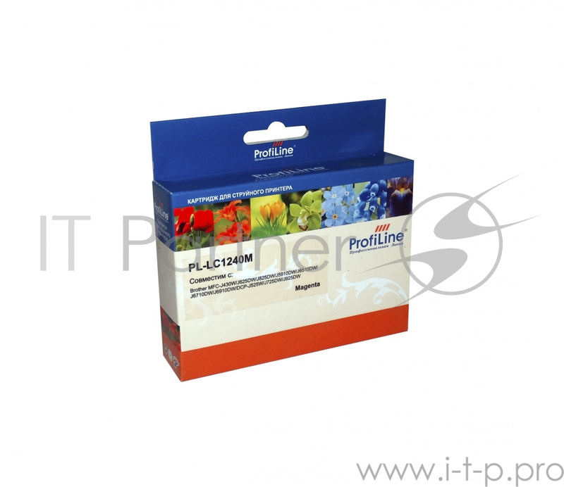 Картридж для принтеров Brother LC1240M MFC-J6510DW/6710DW/6910DW/DJ525 Magenta водн ProfiLine