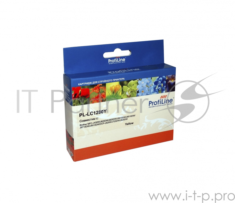 Картридж для принтеров Brother LC1280Y MFC-J6510DW/6710DW/6910DW 18 мл Yellow ProfiLine