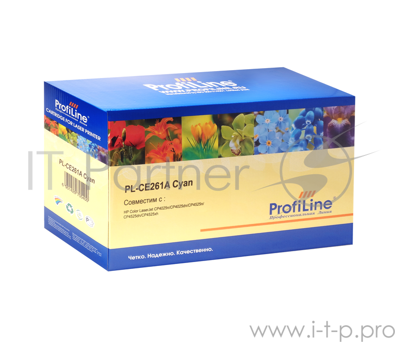 Картридж PL-CE261A для принтеров HP CLJ CP4525DN/CP4525N/CP4525XH Cyan 11000 копий ProfiLine