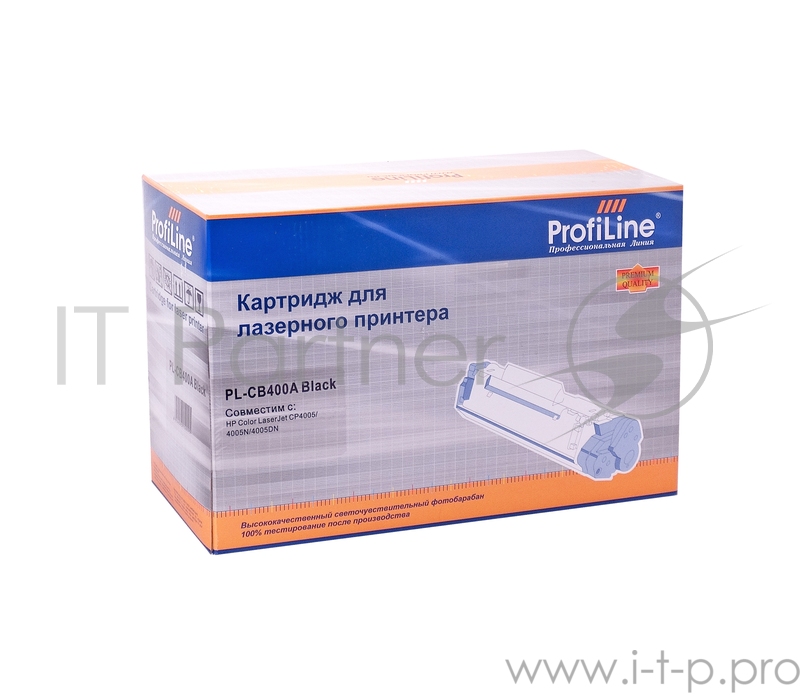 Картридж PL-CB400A для принтеров HP CLJ CP4005/CP4005DN/CP4005N Black 7500 копий ProfiLine