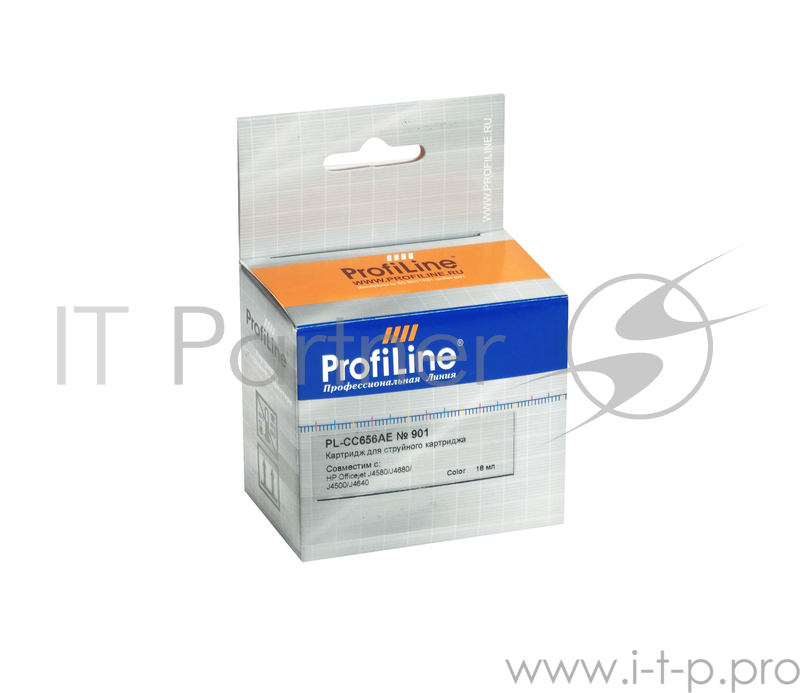 Картридж PL-CC656AE № 901XL для принтеров HP Officejet J4580/J4680/J4500/J4640 Color водные ProfiLine