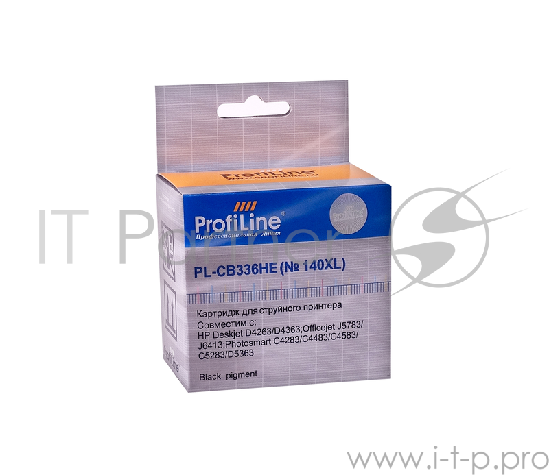Картридж PL-CB336HE №140XL для принтеров HP DJ D4263/D4363/Officejet J5783/J6413/Photosmart C4283/C4483/C4583/C5283C/D5363 Back пигмент ProfiLine