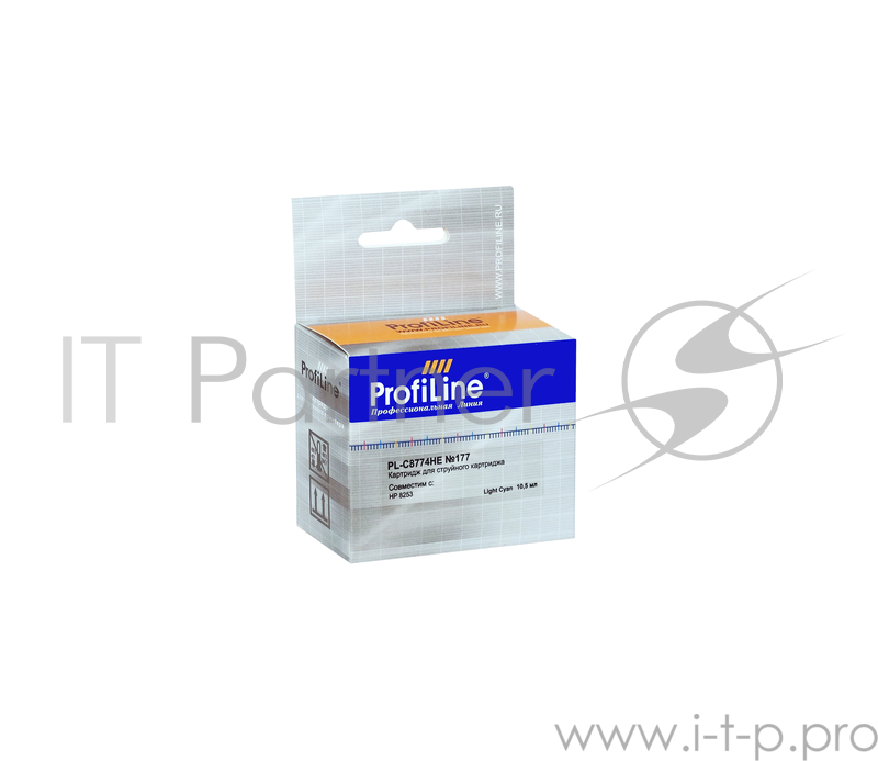 Картридж PL-C8774HE №177 для принтеров HP 8253 Light Cyan водн ProfiLine