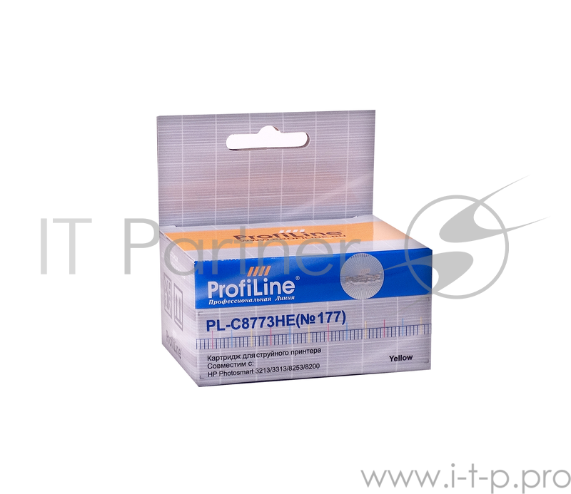 Картридж PL-C8773HE №177 для принтеров HP 8253 Yellow водн ProfiLine