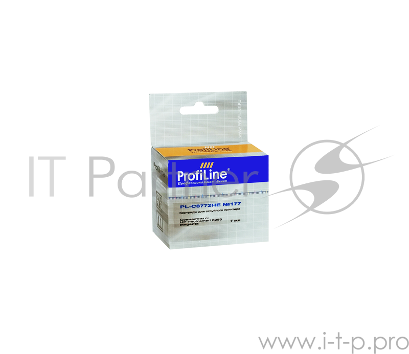 Картридж PL-C8772HE №177 для принтеров HP 8253 Magenta водн ProfiLine