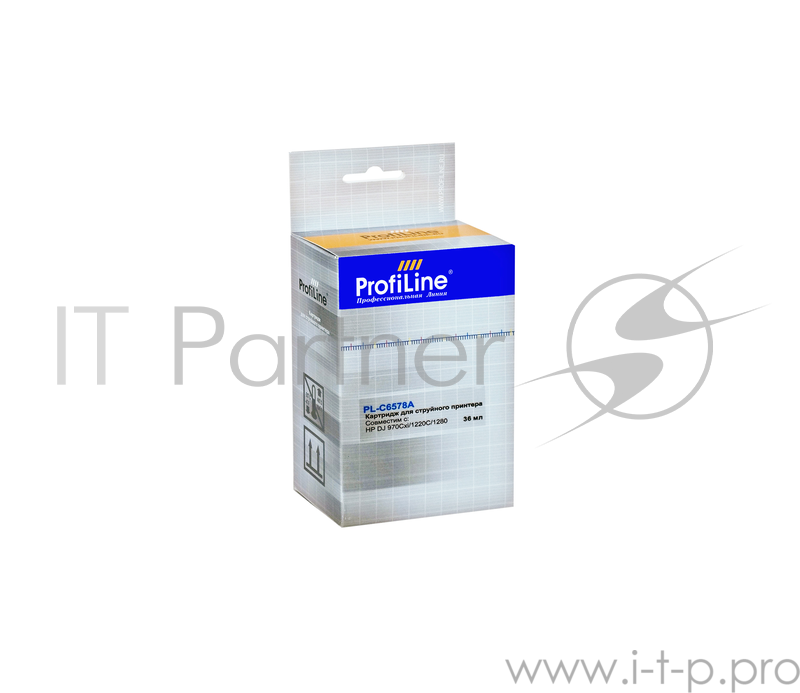 Картридж PL-C6578A для принтеров HP DJ 970Cxi/1220С/1280/6122 Color водные ProfiLine