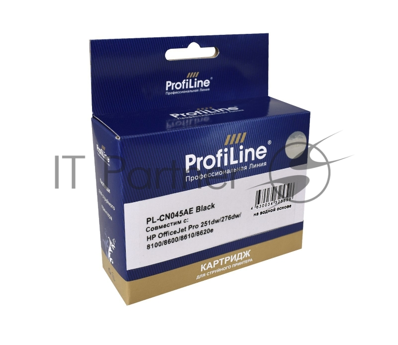 Картридж PL-CN045AE №950XL для принтеров HP OfficeJet Pro 251dw/276dw/8100/8600/8610/862 Black пигмент ProfiLine