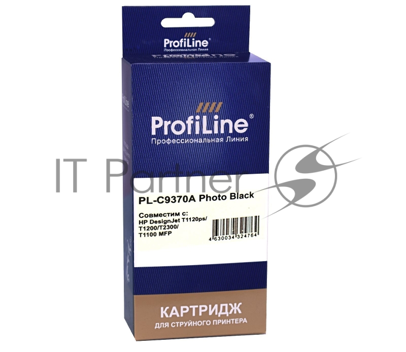 Картридж PL-C9370A (№72) для HP DesignJet T1120ps/T1200/T2300/T1100 MFP Photo Black ProfiLine