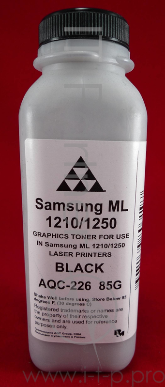 Тонер SAMSUNG ML-1210/1250/4500 (фл, 85г) AQC-США фас России