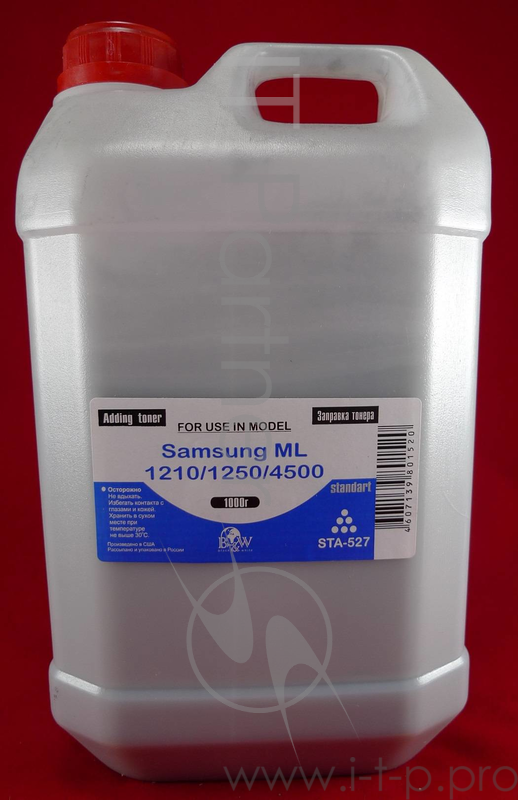 Тонер SAMSUNG ML-1210/1520/1610/40/60/1710/2 (к, 1кг) B&W Standart фас России