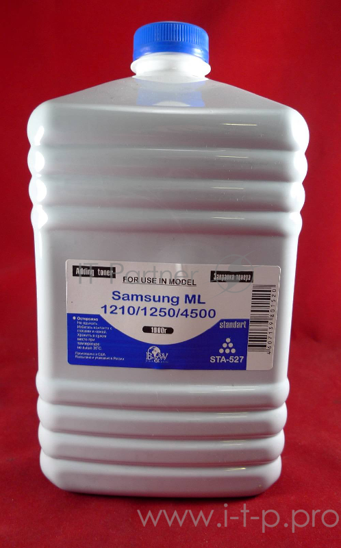 Тонер SAMSUNG ML-1210/1520/1610/40/60/1710/2 (к, 1кг) B&W Standart фас России