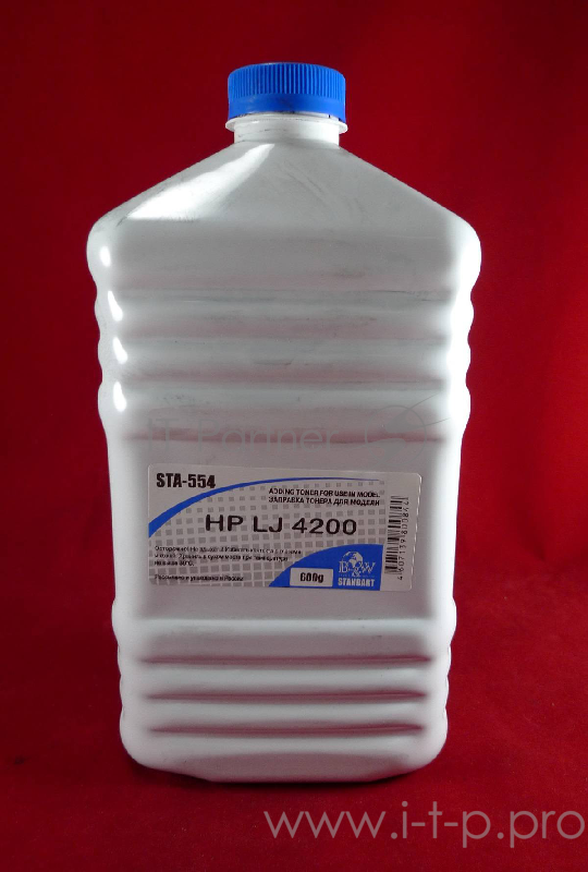 Тонер HP LJ 4200/5200 (флакон 600 г) B&W Standart фас России