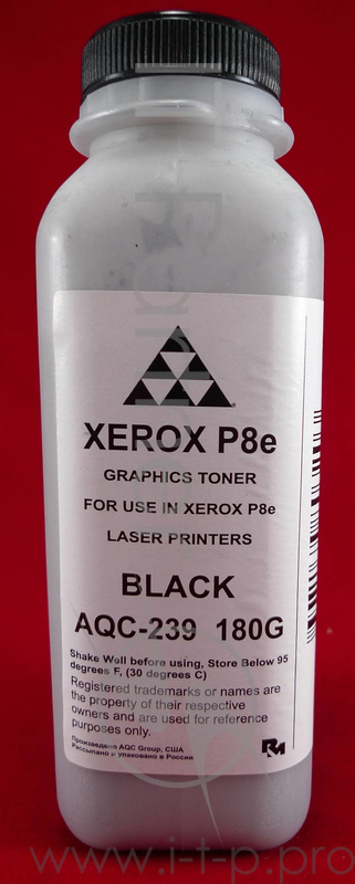 Тонер XEROX P8e/Lexmark E310 (фл,180 г) AQC-США фас России
