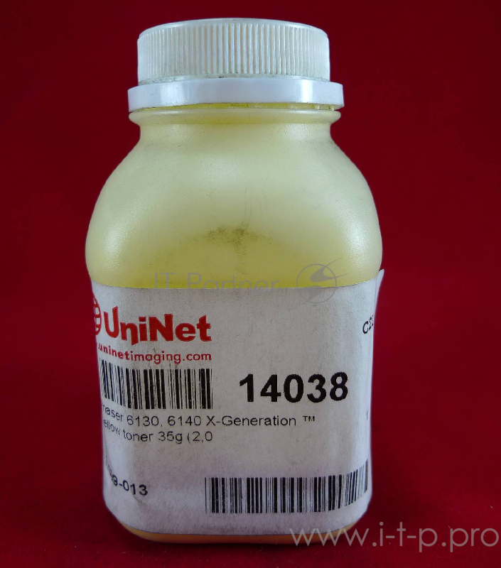 Тонер XEROX Phaser 6130/6140 yellow (фл. 35г.) X-Generation 2K Uninet