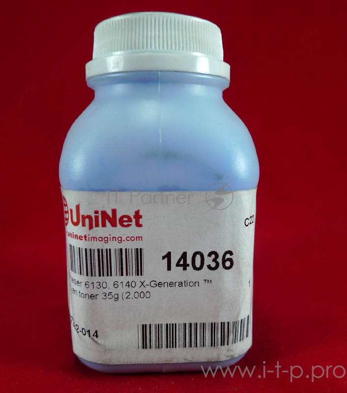 Тонер XEROX Phaser 6130/6140 cyan (фл. 35г.) X-Generation 2K Uninet