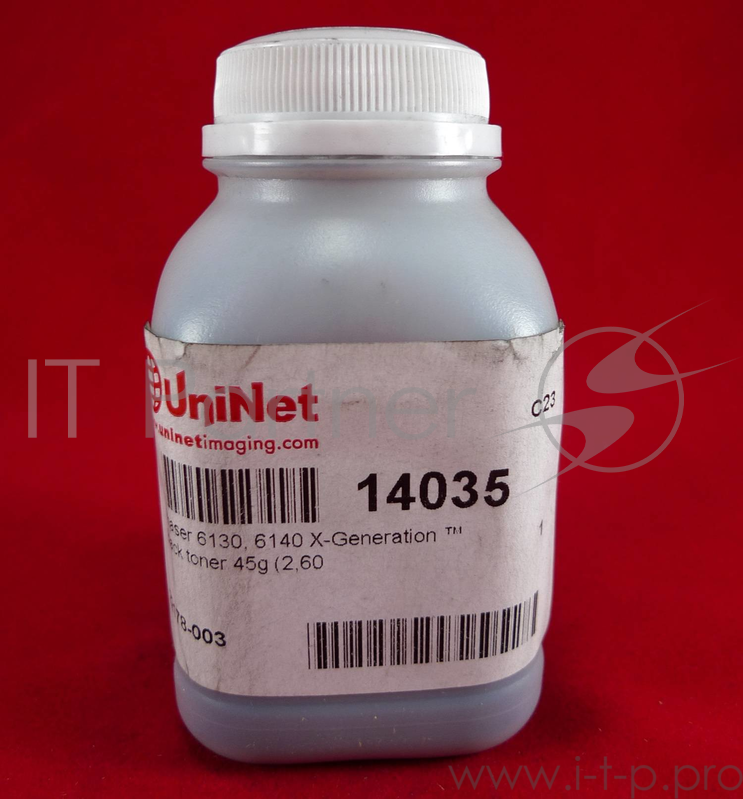 Тонер XEROX Phaser 6130/6140 black (фл. 45г.) X-Generation 2.6K Uninet