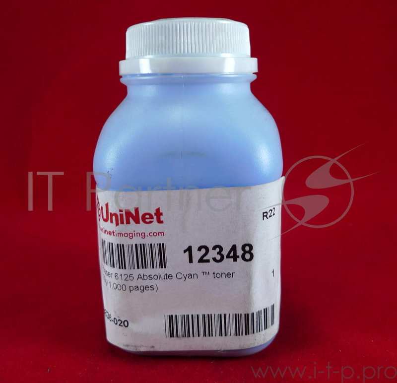 Тонер XEROX Phaser 6125 cyan (фл. 30 г.) 1K Uninet