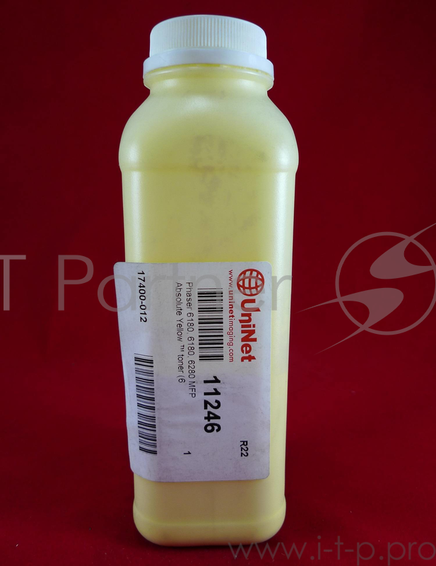 Тонер XEROX Phaser 6180/6280 yellow (фл, г.) 6K Uninet