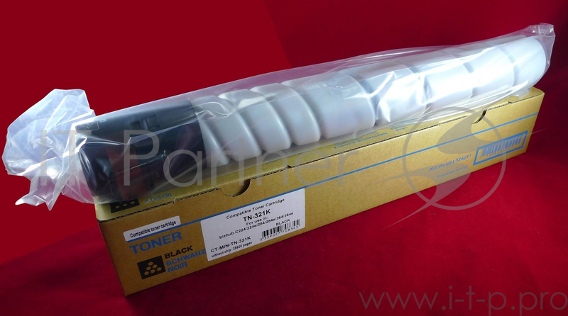 Тонер Konica-Minolta bizhub C224/224e/284/284e/364/364e черный TN-321K (туба, 540 гр.) JPN