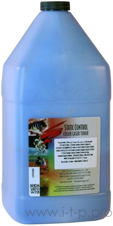 Тонер для Kyocera TK-540/550/560/580/590/865, FS-C5100/5150/5200/5250/5300/5 250ci/300ci (кан. 1кг) cyan SC