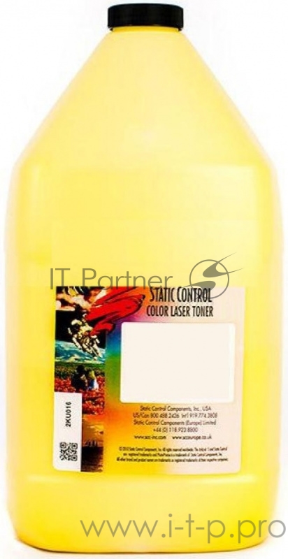Тонер для Kyocera TK-540/550/560/580/590/865, FS-C5100/5150/5200/5250/5300/5 250ci/300ci (кан. 1кг) yellow SC