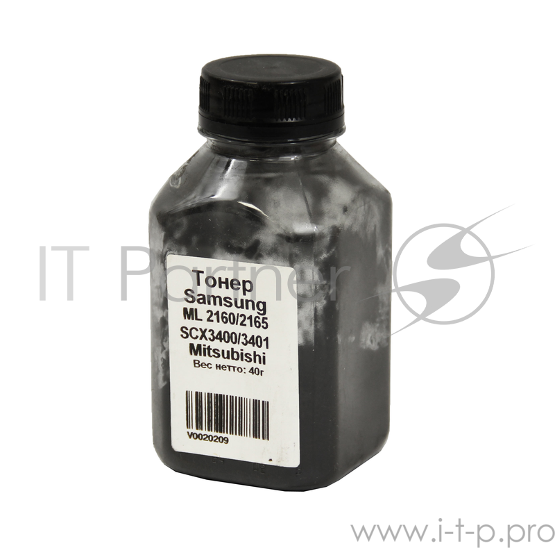 Тонер Samsung ML 2160/2165/SCX3400/3401 (Mitsubishi) 40 г, банка