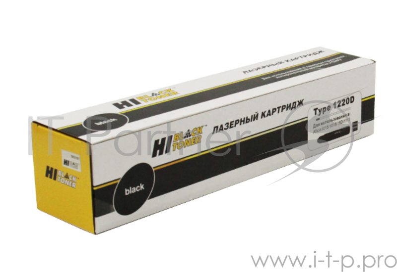 Тонер Ricoh Aficio 1015/1018/1018D/1113 (Hi-Black) Type 1220D, 260г, 5,5К, туба