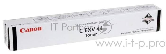 Тонер CANON C-EXV44 TONER BK EUR черный