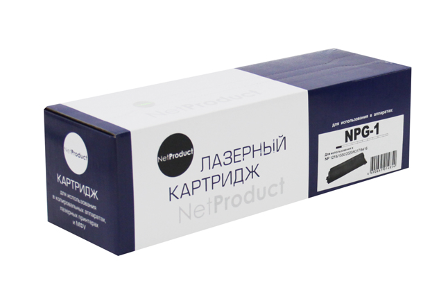 Тонер Canon NP 1215/1550/2020/6317/6416 (NetProduct) NPG-1, 3,8К, туба