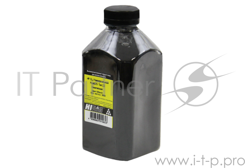 Тонер HP CLJ Универсальный ProM375 химический (Hi-Black) BК, 300 г, банка