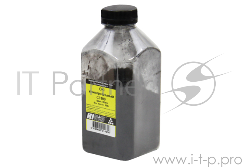 Тонер OKI Универсальный С3100 (Hi-Black) Bk, 160 г, банка