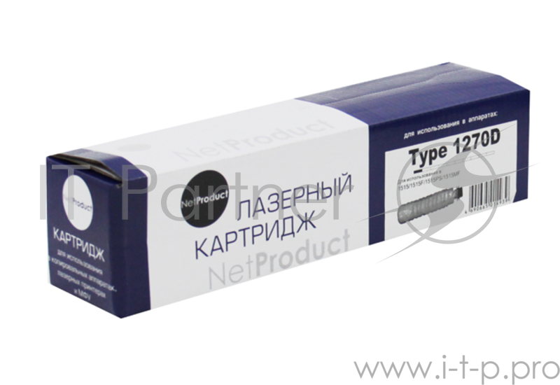 Тонер Ricoh Aficio 1515/1515F/1515PS/1515MF (NetProduct) Type 1270D, 7К, 230г, туба