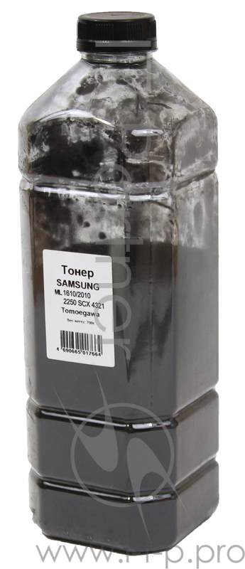 Расходные материалы Tomoegawa Тонер Samsung ML1610/2010/2250/SCX 4321, 700 г, канистра