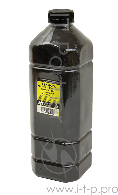 Тонер Lexmark MS310D/310DN/410D/410DN/MS810 (Hi-Black) Polyester, 750 г, канистра