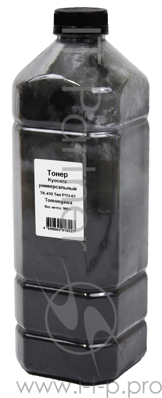 Расходные материалы Tomoegawa Тонер Kyocera Универсальный ТК-410 Тип PYU-01, 900 г, канистра
