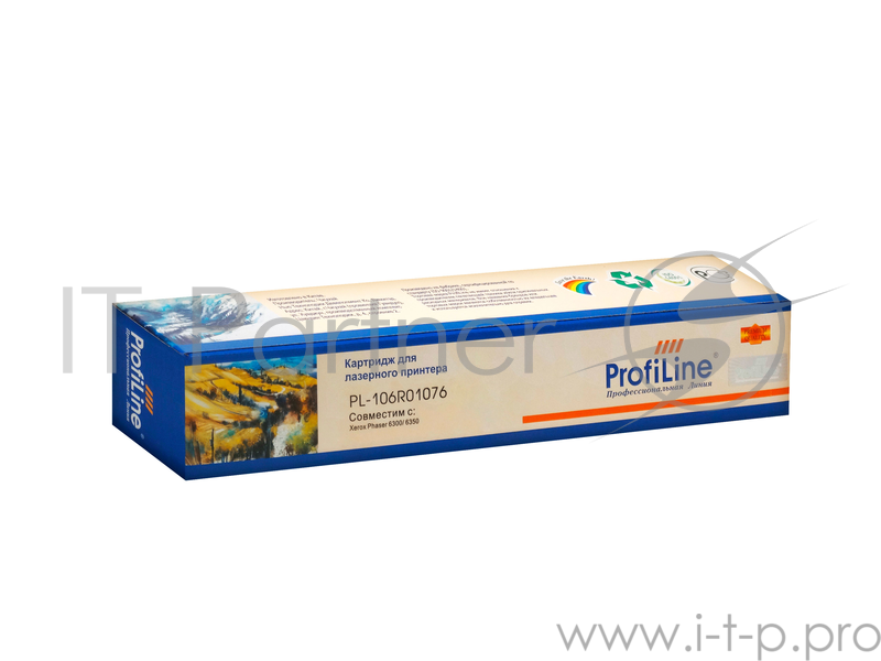 Тонер-туба PL-106R01076 для принтеров Rank Xerox Phaser 6300/6350 4000 копий Black ProfiLine