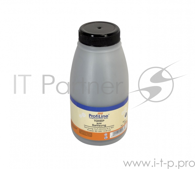 Тонер для принтеров Samsung CLP-300/CLX-3160/Phaser 6010/6110/6120/WC 6000/6015 black 120гр ProfiLine Фасовка РФ