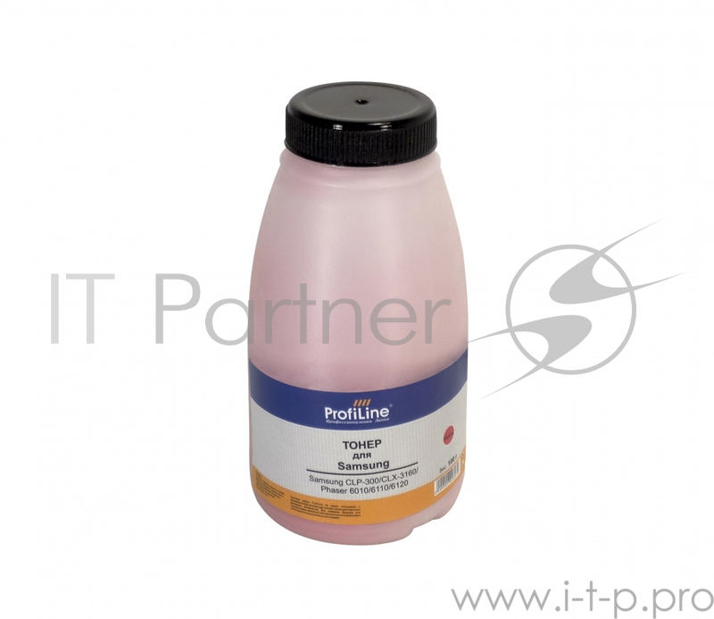 Тонер для принтеров Samsung CLP-300/CLX-3160/Phaser 6010/6110/6120/WC 6000/6015 magenta 100гр ProfiLine Фасовка РФ