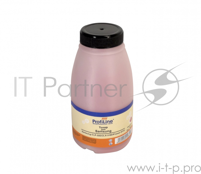 Тонер для принтеров Samsung CLP-300/CLX-3160/Phaser 6010/6110/6120/WC 6000/6015 magenta 45 гр ProfiLine Фасовка РФ