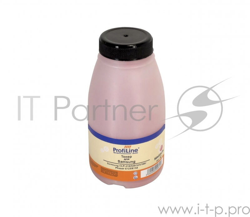 Тонер для принтеров Samsung CLP-310/320/325/360/Phaser 6125/6130 magenta 50гр ProfiLine Фасовка РФ