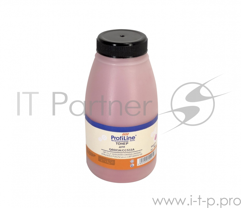 Тонер PL-Q6003/CC533/CE253/CE263/CE7 для HP CLJ 1600/2600n/2600dn/2600dtn /CM2320/CP2025/3525/5220/5225/ LBP5000/5100 Magenta 90 гр ProfiLine Фасовка РФ
