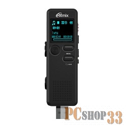 Диктофон RITMIX RR-610 4Gb Black